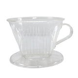 Maxbell Coffee Filter Clever Coffee Dripper Cone Reusable Brewer Portable  Clear