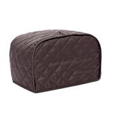 Maxbell Polyester Grid Bread Toaster Dust Cover Bakeware Protector 2 Slice Coffee