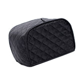 Maxbell Polyester Grid Bread Toaster Dust Cover Bakeware Protector 2 Slice Black