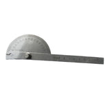 Maxbell Stainless Steel Protractor 180 Degrees Angle Ruler Finder Metric  0-145mm
