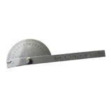 Maxbell Stainless Steel Protractor 180 Degrees Angle Ruler Finder Metric  0-145mm