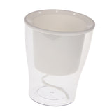 Maxbell Transparent Flower Self-watering Planter Flower Basket Round 130×130×150mm