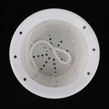 Maxbell Transparent Flower Self-watering Planter Flower Basket Round 130×130×150mm