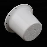 Maxbell Transparent Flower Self-watering Planter Flower Basket Round 130×130×150mm