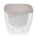 Maxbell Transparent Flower Self-watering Planter Flower Basket Square   175×175mm