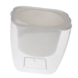 Maxbell Transparent Flower Self-watering Planter Flower Basket Square   175×175mm