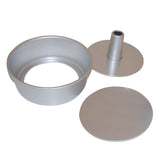Maxbell Alloy Round Hollow Chiffon Cake Mold Angel Food Cake Pan Baking Mould 6 inch
