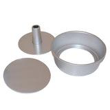 Maxbell Alloy Round Hollow Chiffon Cake Mold Angel Food Cake Pan Baking Mould 6 inch