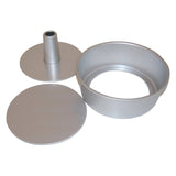 Maxbell Alloy Round Hollow Chiffon Cake Mold Angel Food Cake Pan Baking Mould 8 inch