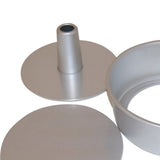 Maxbell Alloy Round Hollow Chiffon Cake Mold Angel Food Cake Pan Baking Mould 8 inch