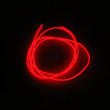 Maxbell Luminescent Neon LED Lights Glow EL Wire String Strip 1M Red