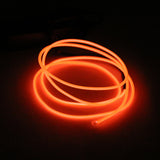 Maxbell Luminescent Neon LED Lights Glow EL Wire String Strip 1M Orange