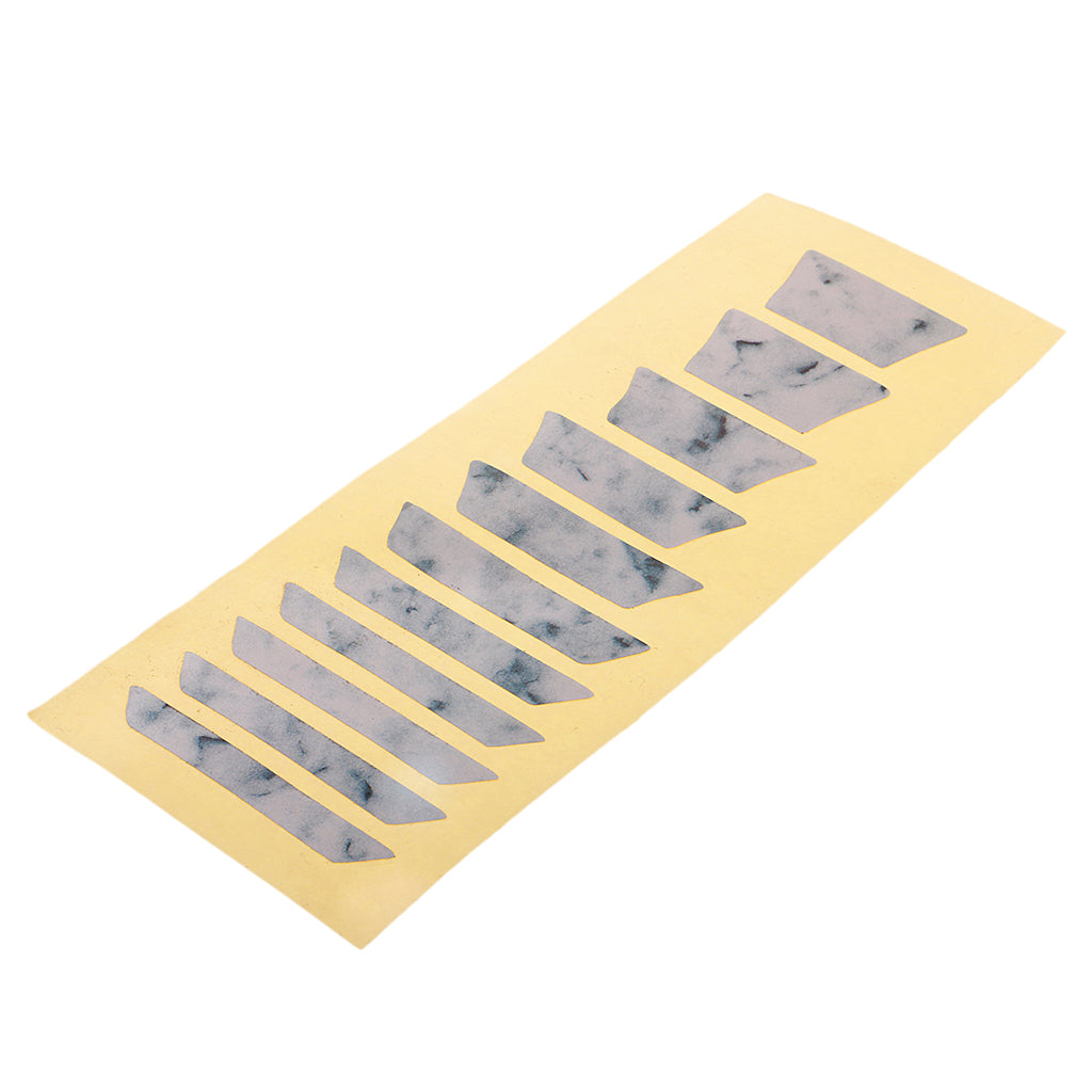 Maxbell Electric Guitar Bass Fretboard Inlay Sticker Fret Decal Marker Trapezoid #2