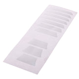 Maxbell Guitar Bass Fretboard Inlay Stickers Fret Decals Marker Silver Trapezoid #4