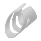 Maxbell Plastic Guitar Fingertip Protectors Finger Guards for Bass Ukulele - L White