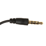 Maxbell Lavalier Lapel Clip-on Microphone for Smartphones PC Audio Recording Red