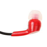 Maxbell Lavalier Lapel Clip-on Microphone for Smartphones PC Audio Recording Red