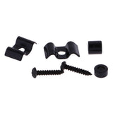 Maxbell Guitar Roller String Tree Guide Retainer Set for ST SQ Electric Guitar Black