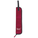 Maxbell Drum Sticks Bag Drumstick Case Mallet Holder for Instrument Accessories Red