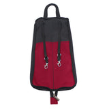 Maxbell Drum Sticks Bag Drumstick Case Mallet Holder for Instrument Accessories Red