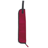 Maxbell Drum Sticks Bag Drumstick Case Mallet Holder for Instrument Accessories Red