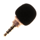 Maxbell Mini 3.5mm Microphone Mic For Smartphone Mobile Phone Recording 3.5mm Omni-Directional