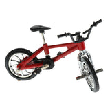 Maxbell Alloy Mountain Bike Model Mini Finger Bike Bicycle Cool Boy Toy Gift Red