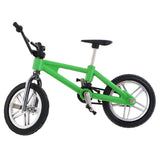 Maxbell Alloy Mountain Bike Model Mini Finger Bike Bicycle Cool Boy Toy Gift Green