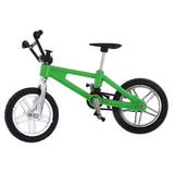 Maxbell Alloy Mountain Bike Model Mini Finger Bike Bicycle Cool Boy Toy Gift Green