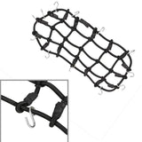Maxbell 1:10 RC Rock Crawler Elastic Luggage Net for RC Axial SCX10 CC01 RC4WD Black