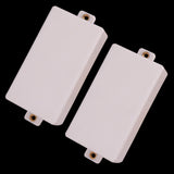 Maxbell No Hole Closed Electric Guitar Pickup Humbucker Covers Double Coil White