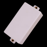 Maxbell No Hole Closed Electric Guitar Pickup Humbucker Covers Double Coil White