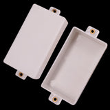 Maxbell No Hole Closed Electric Guitar Pickup Humbucker Covers Double Coil White