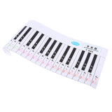 Maxbell 88 Key Piano Practice Stickers for Beginner Piano Practice Professional Version
