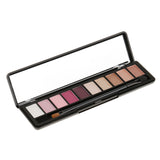 Maxbell 10 Colors Shimmer Eyeshadow Makeup Cosmetic Eye Shadow Shades Palette Kit 5#