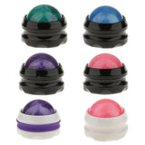 Maxbell Massage Roller Ball Massager Foot Neck Back Stress Release Blue+Black