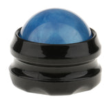 Maxbell Massage Roller Ball Massager Foot Neck Back Stress Release Blue+Black