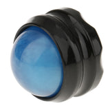 Maxbell Massage Roller Ball Massager Foot Neck Back Stress Release Blue+Black