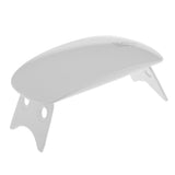 Maxbell Folding UV LED Nail Lamp Gel Polish Curing Nail Art Dryer with Timer White