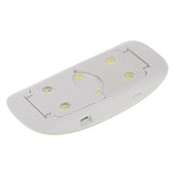 Maxbell Folding UV LED Nail Lamp Gel Polish Curing Nail Art Dryer with Timer Green