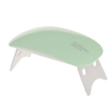 Maxbell Folding UV LED Nail Lamp Gel Polish Curing Nail Art Dryer with Timer Green