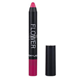 Maxbell Waterproof Long Lasting Matte Lipstick Pencil Makeup Lip Gloss Pen Rose red