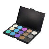 Maxbell 15 Colors Eye Shadow Makeup Shimmer Matte Pigments Eyeshadow Palette Set #3