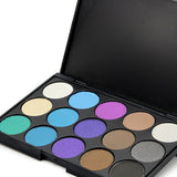 Maxbell 15 Colors Eye Shadow Makeup Shimmer Matte Pigments Eyeshadow Palette Set #3