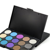 Maxbell 15 Colors Eye Shadow Makeup Shimmer Matte Pigments Eyeshadow Palette Set #3