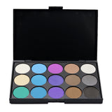 Maxbell 15 Colors Eye Shadow Makeup Shimmer Matte Pigments Eyeshadow Palette Set #3