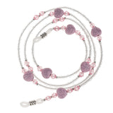 Maxbell Eyeglass Sun Glasses Cord Holder Necklace Sunglass Neck Strap Chain Pink