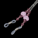 Maxbell Eyeglass Sun Glasses Cord Holder Necklace Sunglass Neck Strap Chain Pink