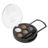 Maxbell 5 Colors Metallic Eye Shadow Makeup Shimmer Matte Eyeshadow Palette Nature