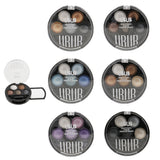 Maxbell 5 Colors Metallic Eye Shadow Makeup Shimmer Matte Eyeshadow Palette Nature